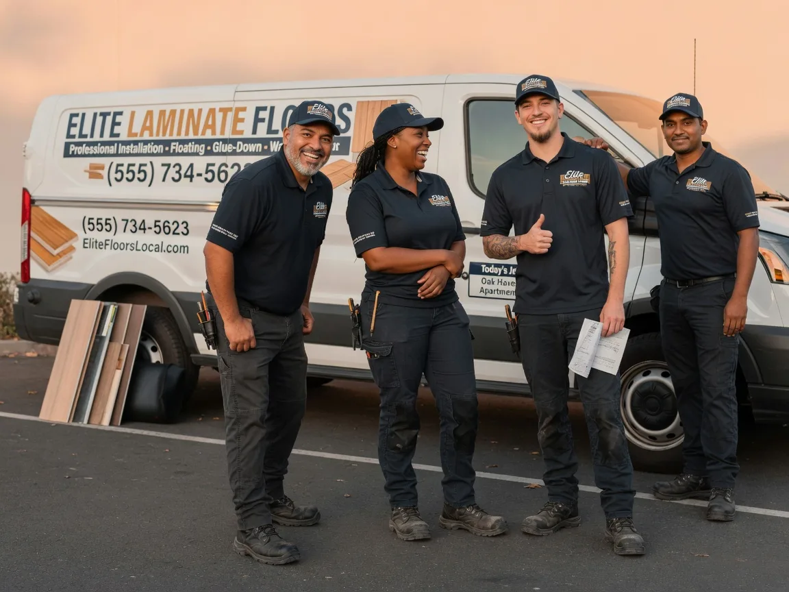 Laminate flooring installation company in East Liberty, OH